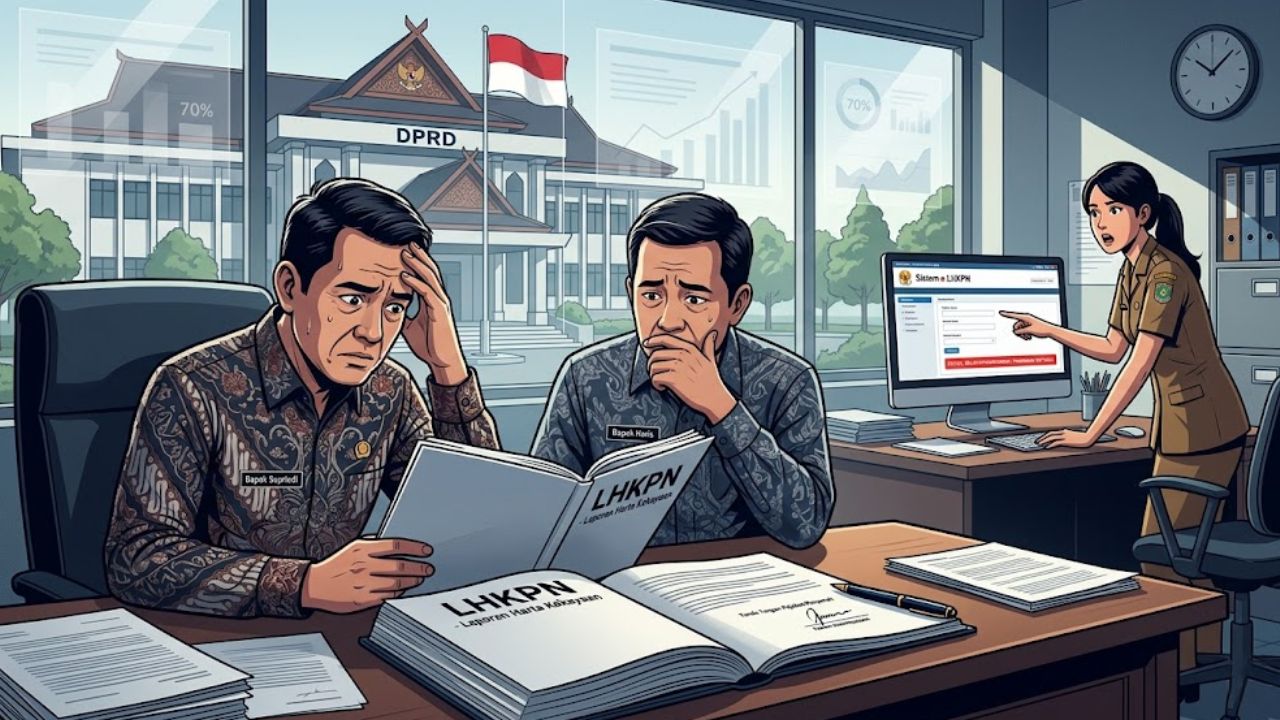 Dua Anggota DPRD Pesbar Belum Lapor LHKPN, Transparansi Jadi Sorotan