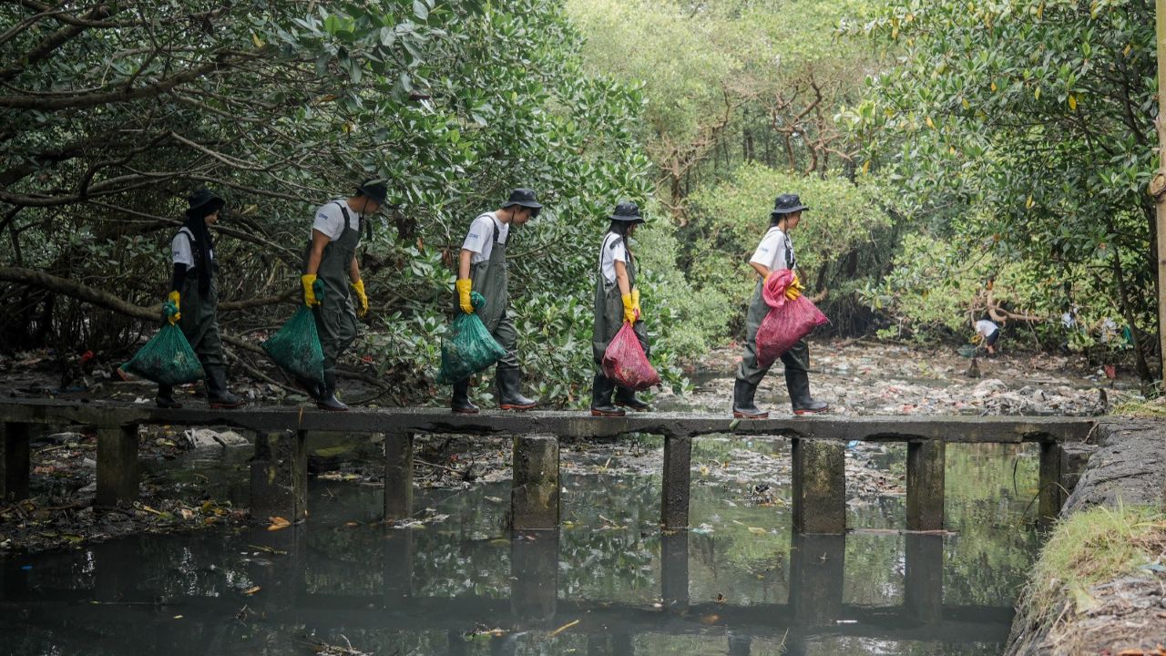 Tukad Badung Kembali Bernyawa Berkat Gerakan Jaga Sungai BRI Peduli