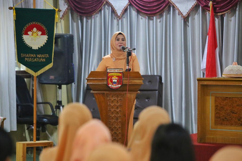 DWP Kabupaten Lampung Barat Komit Dukung Pemerintah Tekan Angka Stunting
