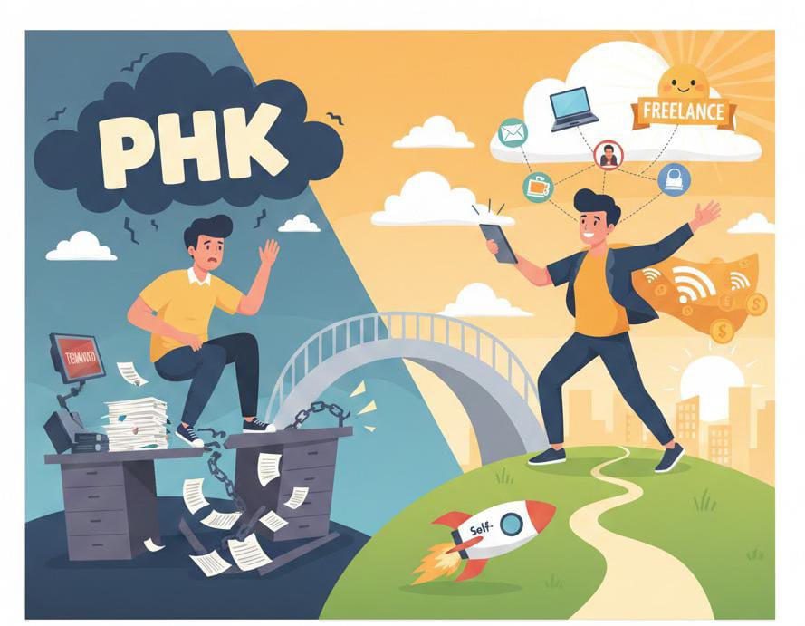 Dari Takut PHK ke Berani Freelance, Cara Anak Muda Menyelamatkan Diri