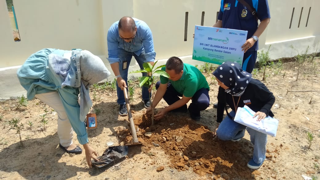 BRI Laksanakan Kegiatan CSR di Kampung Bandar Dalam