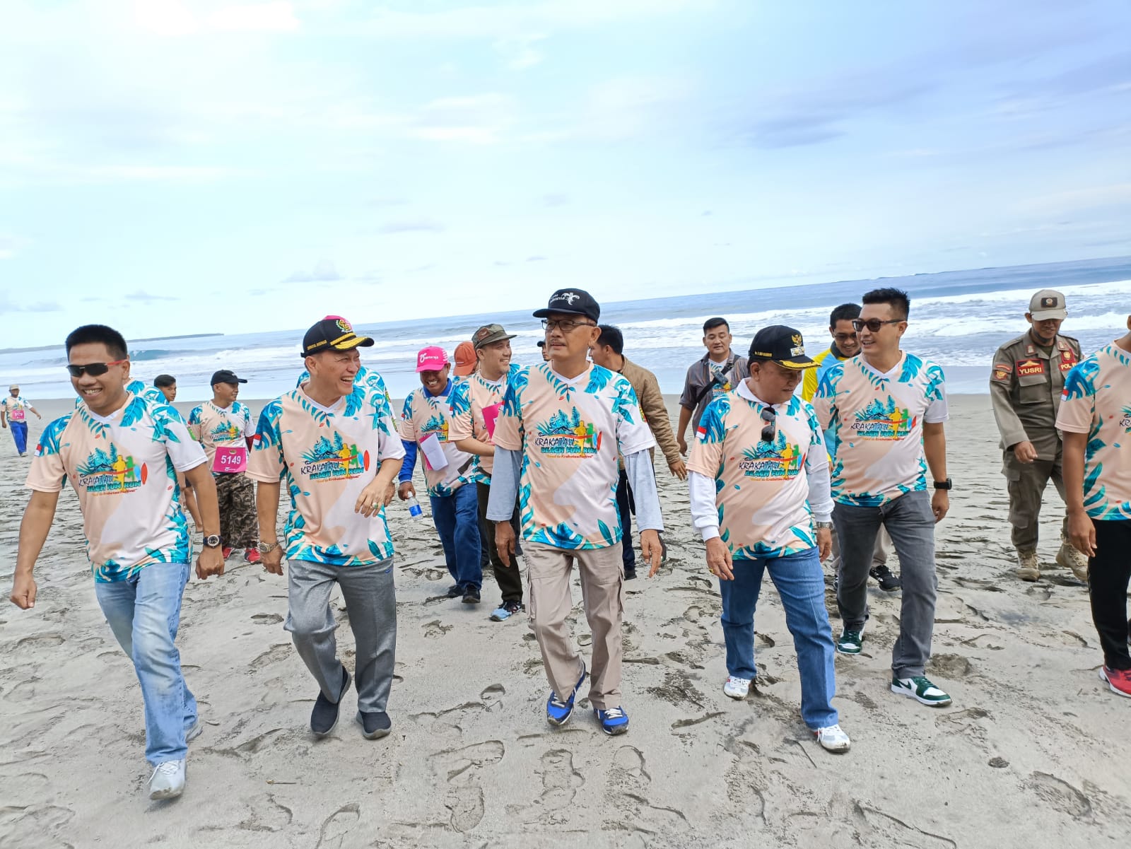 Agus Istiqlal Berharap Krakatau Beach Fun Run Jadi Event Tahunan di Pesbar