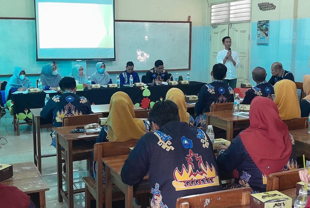 LCW Paparkan Nilai-nilai Anti Korupsi di SMK Budi Karya Lampung Selatan