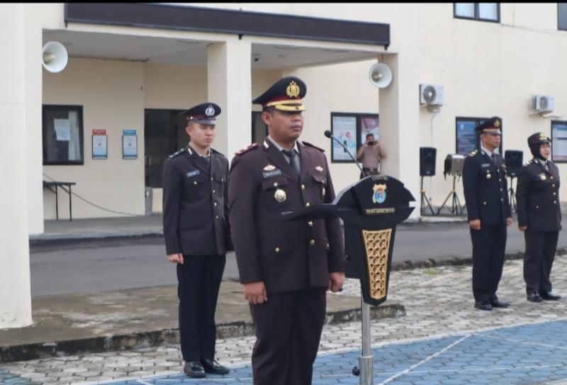 Polres Lampung Selatan Gelar Upacara Hari Bela Negara, Motivasi Jaga Keamanan