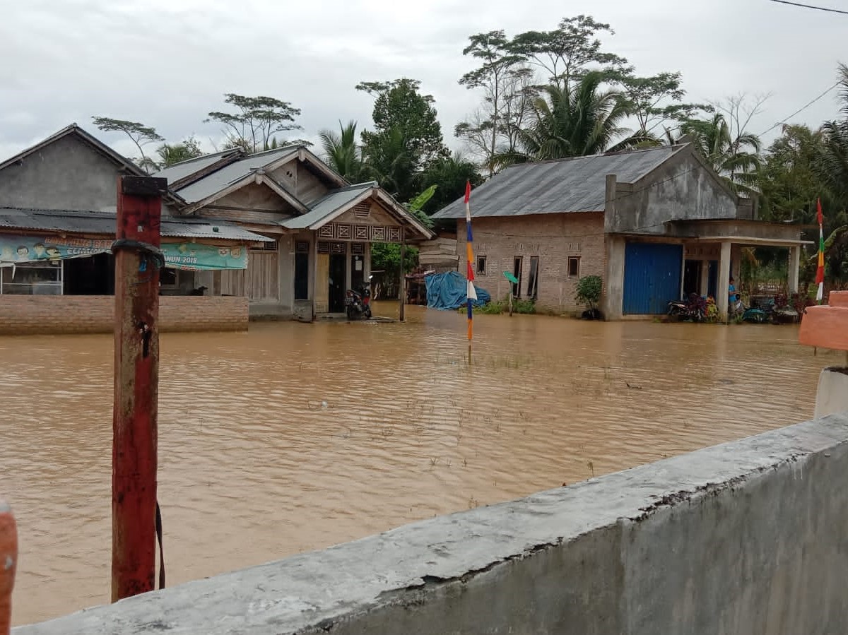 Bencana Banjir dan Longsor di Suoh-BNS, Total Puluhan Rumah dan Fasilitas Umum Terdampak 