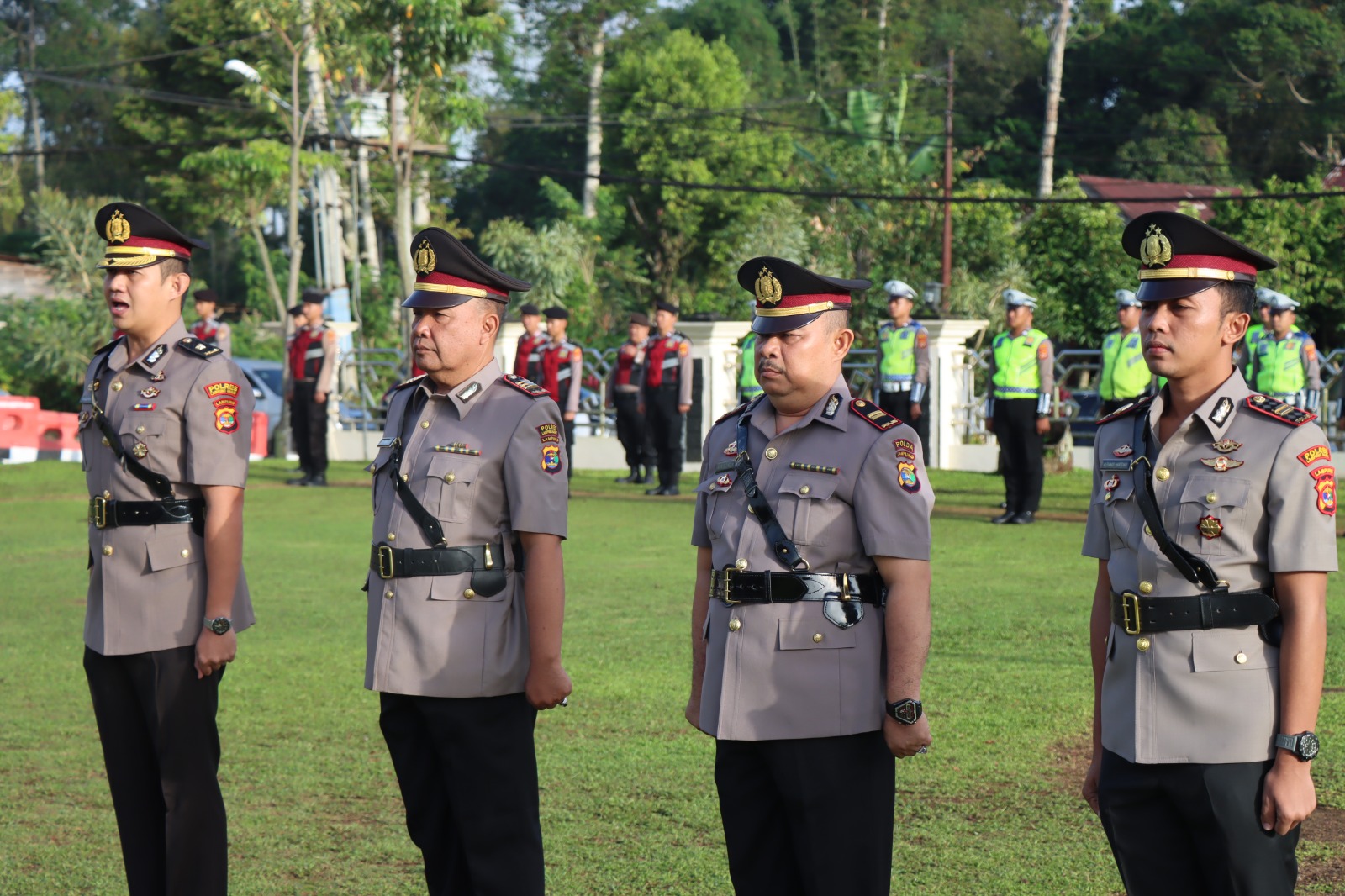 Kasat Binmas, Kabag Logistik dan Kapolsek Balik Bukit Resmi Berganti