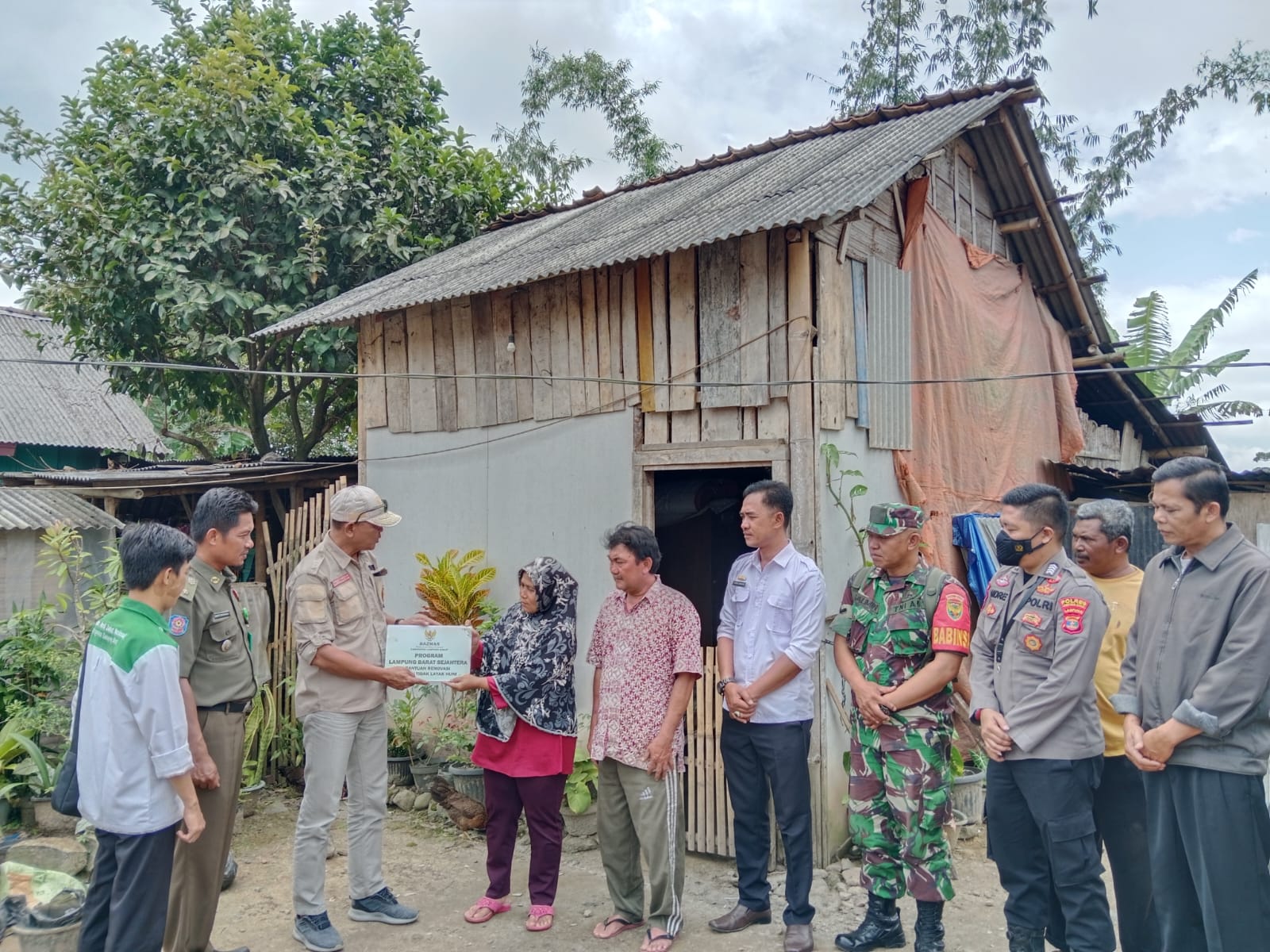 Peratin Junaedi: Terimakasih Atas Bantuan Rehab Rumah Baznas 