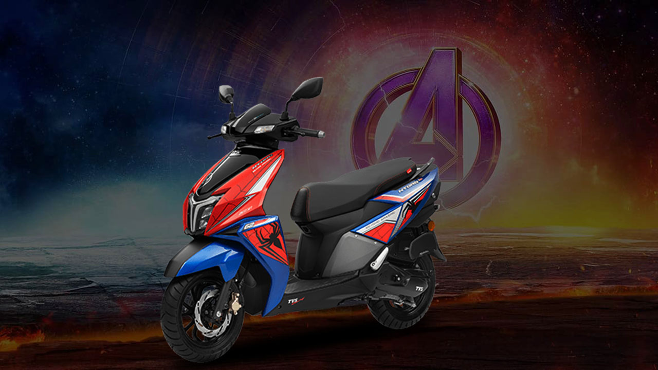 TVS Ntorq 125 Super Squad: Skutik Marvel Bergaya Sporty dan Bertenaga