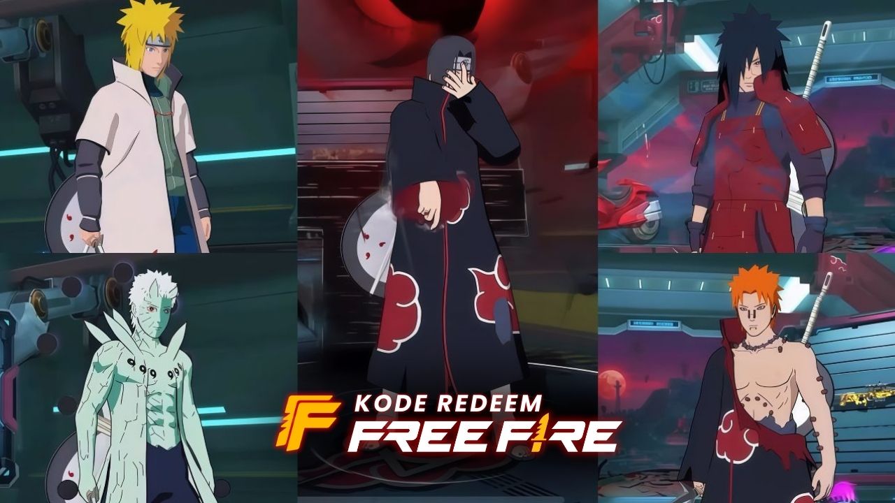 60 Kode Redeem FF Naruto Shippuden: Bundle dan Item Premium Bisa Didapat Gratis!