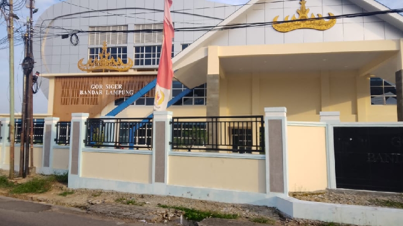 Pengelolaan GOR Siger Way Halim Belum Jelas Meski Bangunan Siap Digunakan