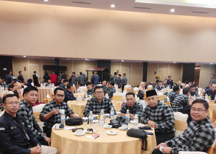 KPU Way Kanan Ikuti Rakor Rekapitulasi Rancangan Dapil se-Provinsi Lampung