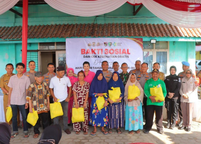 Sambut Hari Bhayangkara ke-80, Polresta Bandar Lampung hadir langsung di tengah warga pesisir