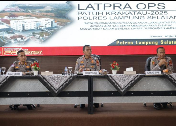 Polres Lampung Selatan Gelar Patuh Krakatau 2025, Siap Lindungi Masyarakat dari Ancaman Laka dan Pelanggaran