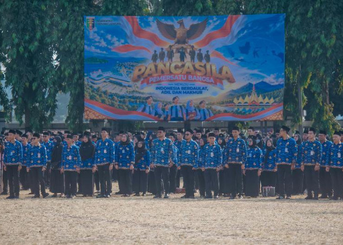 Pemprov Lampung Gelar Upacara Hari Kesaktian Pancasila 2026, Tekankan Ancaman Hoaks di Era Digital