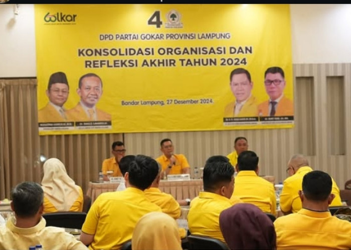 Partai Golkar Lampung Tunjuk Ismet Roni Sebagai Ketua Penyelenggara Musda 2025  