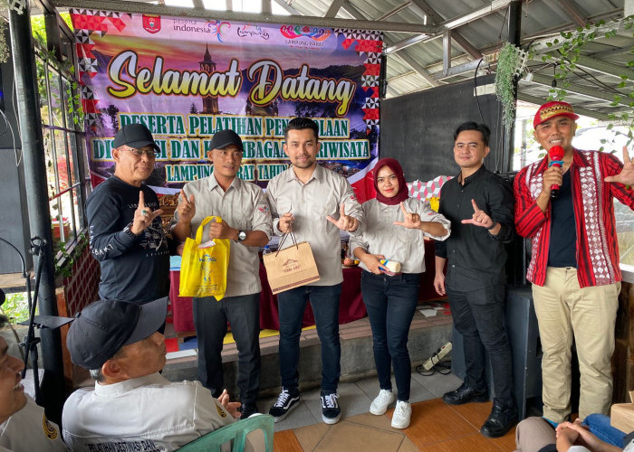 Teuku Wahyu Apresiasi Pelatihan Pengelolaan Destinasi dan Kelembagaan Pariwisata oleh Disporapar Lampung Barat