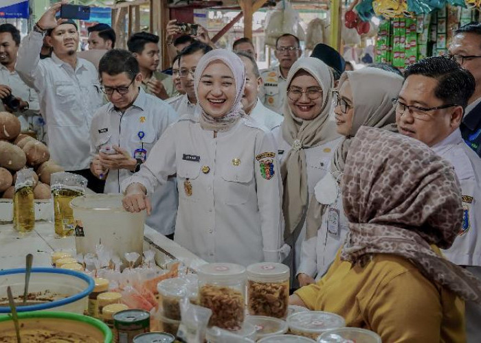 Wagub Jihan Sidak Pasar, Temukan Produk Tanpa Izin Edar 
