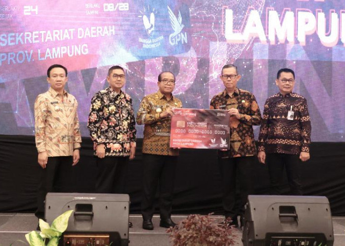 Pemprov Lampung Resmi Luncurkan Kartu Kredit Pemerintah Daerah Tingkatkan Transparansi dan Efisiensi Keuangan