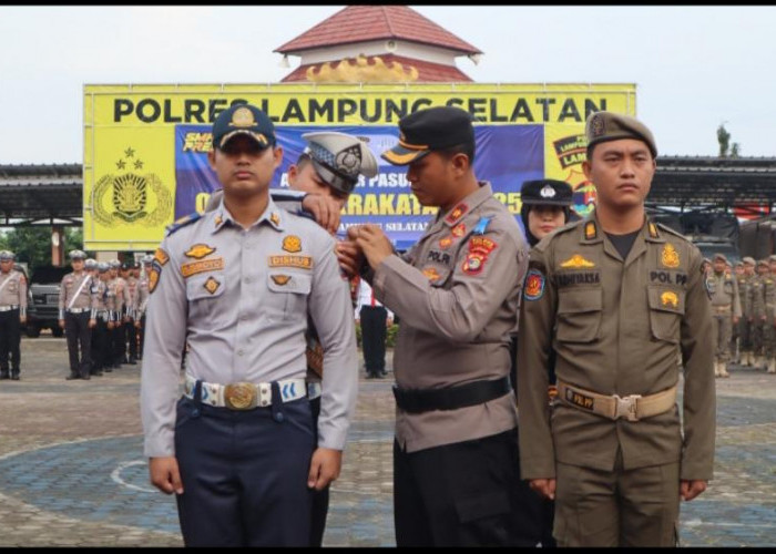 Operasi Patuh Krakatau 2025 , Polres Lamsel sasar Pada Ketertiban Lalin dan Keselamatan 