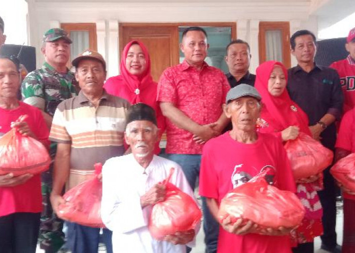 Bupati Lampung Selatan Hadiri Bakti Sosial di Desa Jatimulyo, Sekaligus Tinjau Jalan Gajah Mada
