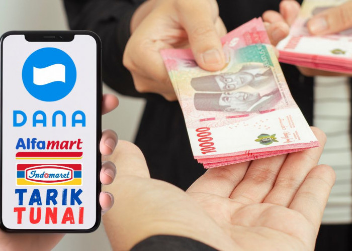 Cara Tarik Tunai Saldo DANA di Alfamart dan Indomaret Tanpa Kartu ATM