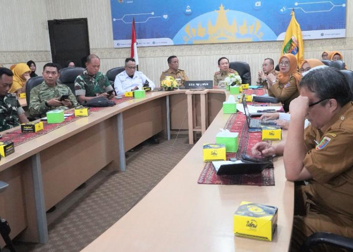 Sekdaprov Lampung Ikuti Rakor Inflasi, Kenaikan Harga Cabai Jadi Perhatian