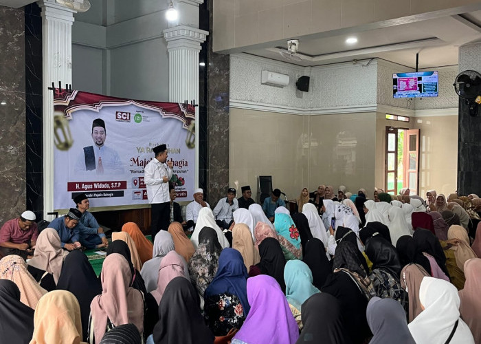 Majelis Bahagia di Panjang, Ratusan Jamaah Sambut Ramadhan Penuh Ampunan