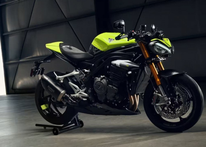 Triumph Speed Triple 1200 RR: Super Naked Kelas Premium dengan Sentuhan Cafe Racer