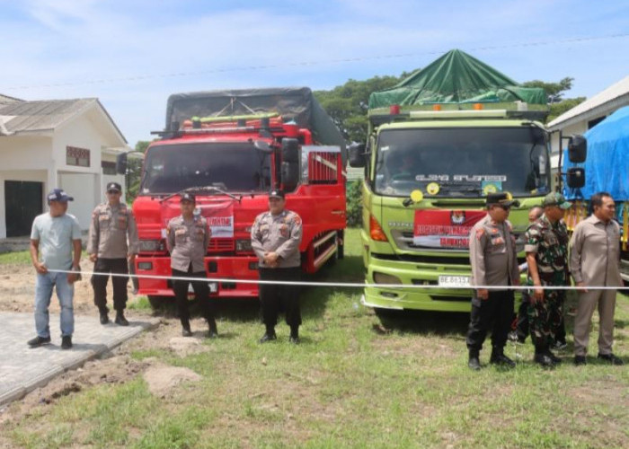 Polres Lampung Selatan Kawal Pendistribusian Logistik Pilkada 2024 