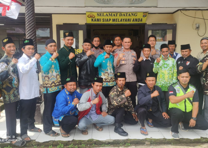 Polsek Sumberjaya Ajak NU Zoom Meeting Bersama Kapolda Lampung 