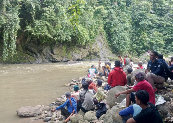 Terpeleset Saat Mancing di Sungai Semuong, Pengantin Baru di Suoh Lampung Barat Hanyut dan Tenggelam