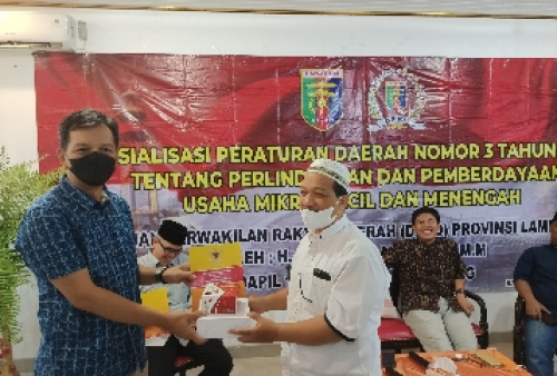 Syarif Hidayat Gelar Sosperda UMKM