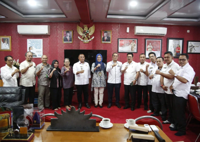 Bupati Lampung Selatan Nanang Ermanto Terima Audiensi KLHK