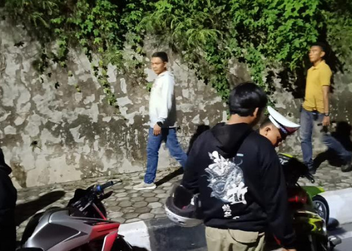 47 Kendaraan Knalpot Brong dan Tidak Lengkap Surat Diamankan Polresta Bandar Lampung 
