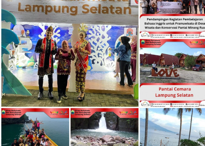 Pemkab Lampung Selatan Targetkan Kunjungan 1 Juta Wisatawan di Tahun 2024