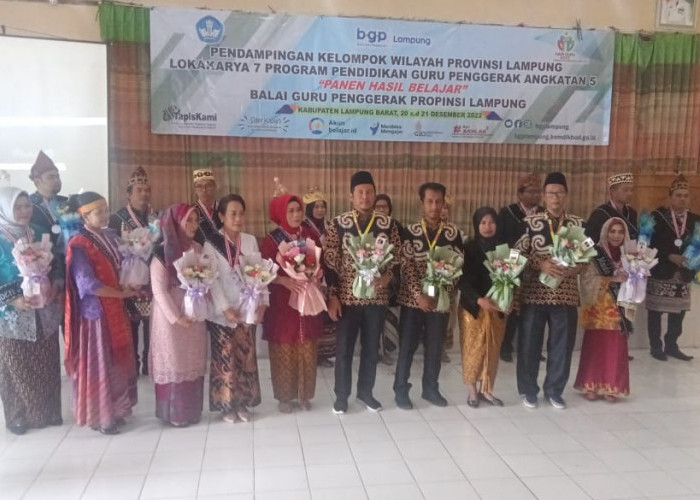 BGP Lampung Gelar Kegiatan Lokakarya 7 Program Pendidikan Guru Penggerak Angkatan V di Lambar