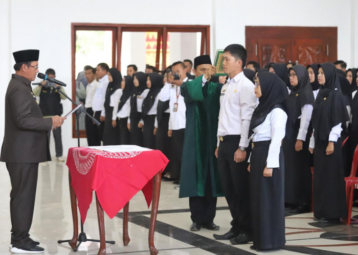 335 PPPK Formasi 2023 di Lampung Barat Terima SK