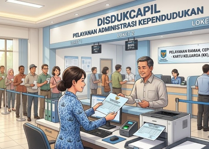 Disdukcapil Lampung Barat Cetak 98.686 KK hingga Maret 2026, Warga Diimbau Perbarui Data