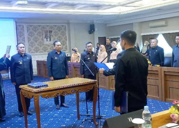 Sekdaprov Lampung Fahrizal Darminto Lantik 3 Pejabat Eselon II, Wadir RSUDAM Jadi Kadiskes Lampung 