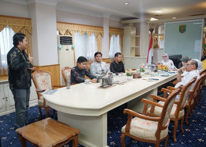 Wagub Lampung Sambut Yayasan BoemiKita, Bahas Penanganan dan Pengelolaan Sampah