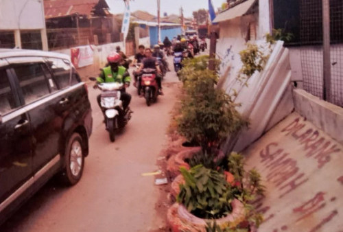 Upaya Jaga Kebersihan Lingkungan, Warga Sawahlama Bangun Taman Kecil