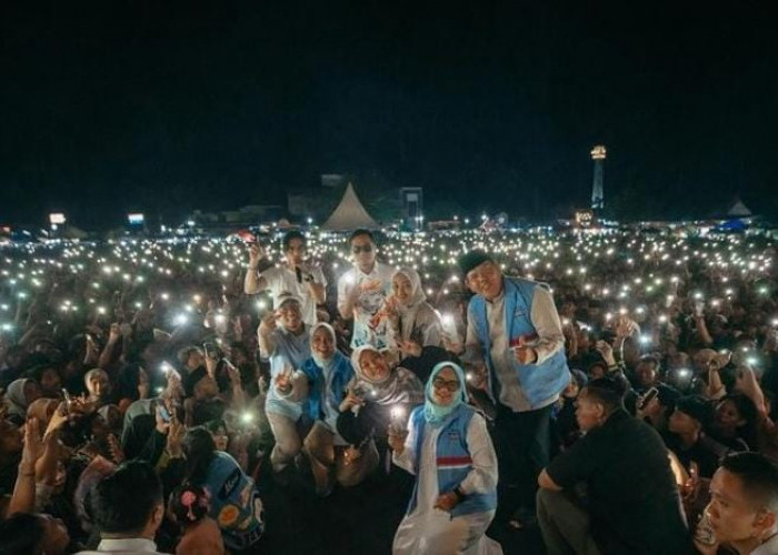 RMD-Jihan Hadiri Shalawat Kebangsaan Bersama Gus Miftah di Lampung Timur