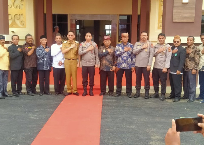 Resmikan Gedung Mapolres Pringsewu, Kapolda Lampung : Optimalkan Pelayanan Masyarakat