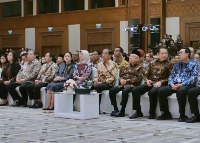 Pj Gubernur Lampung Hadiri Penyampaian LHP BPK RI atas Laporan Keuangan Pemerintah Pusat Tahun 2023