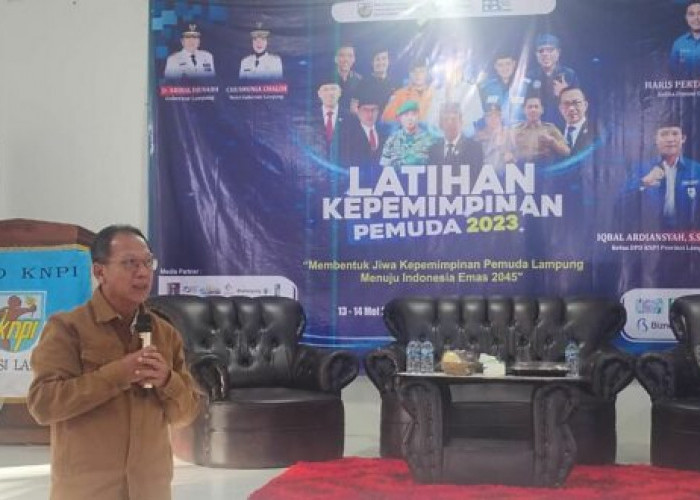 Ketua DPRD Provinsi Lampung Mingrum Gumay Hadiri Latihan Kepemimpinan Pemuda