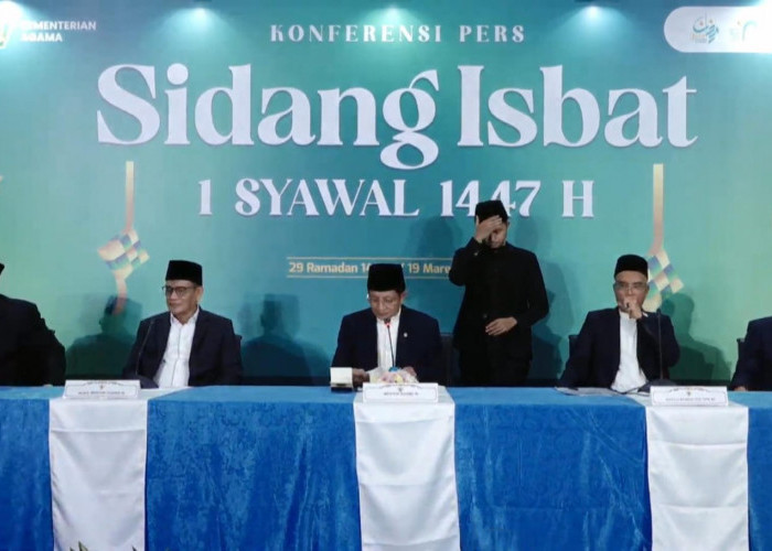Pemerintah Tetapkan 1 Syawal 1447 Hijriah Jatuh pada Sabtu 21 Maret 2026