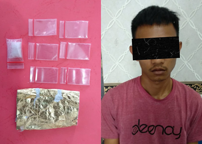 Miliki Satu Paket Sabu, Pria Asal Pekon Lombok Induk Diamankan Sat-Res Narkoba