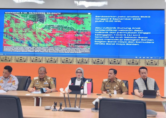 Erupsi Gunung Anak Krakatau Mereda, Sekolah di Lampung Kembali Tatap Muka