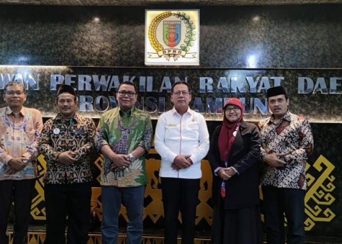 Ketua DPRD Lampung Terima Kunjungan Baznas