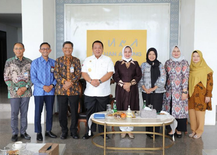 Gubernur Arinal Terima Kunjungan Kepala Perwakilan Bank Indonesia Provinsi Lampung 